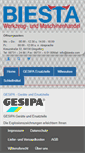 Mobile Screenshot of biesta.com